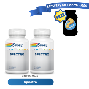 [TP] SOLARAY SPECTRO 100S EXTRA 20% TWINPACK-MAL20013144X (Free Supplement Gift)